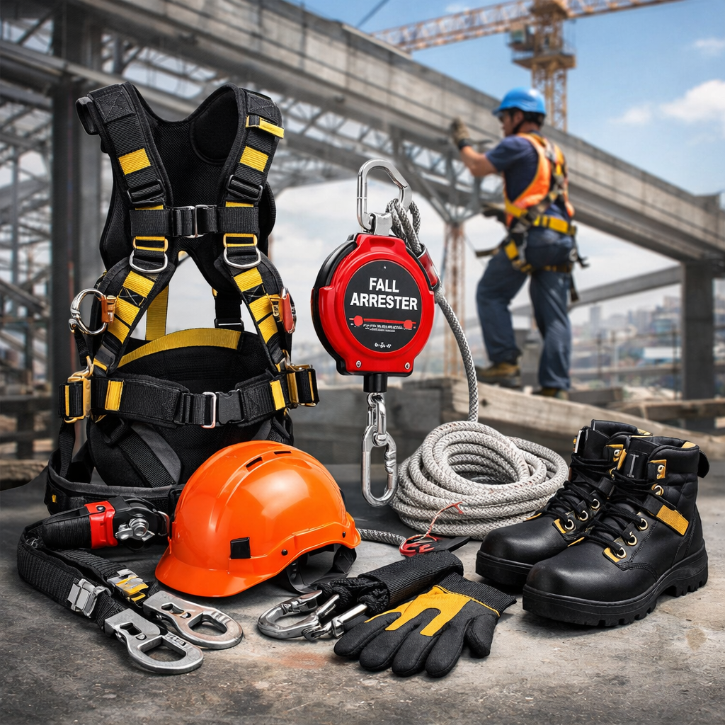 อุปกรณ์เซฟตี้สำหรับทำงานบนที่สูง สำคัญอย่างไร เลือกใช้อย่างไรให้ปลอดภัย
